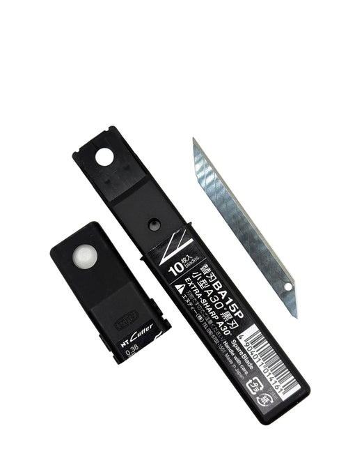 NT Cutter BA - 15P Snap - Off Blades (30 degree) 10 blades, 9mm - My Store