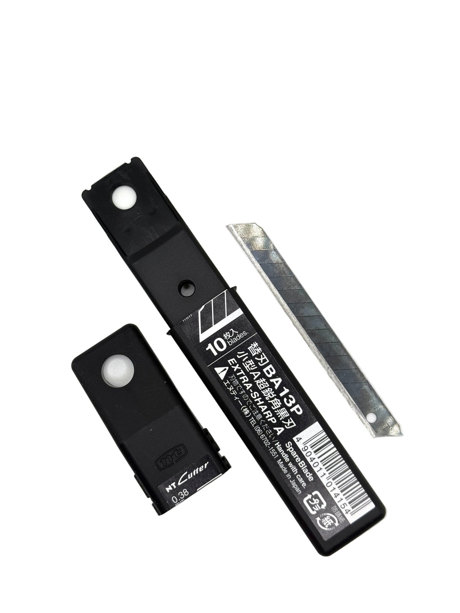 NT Cutter BA13P Extra Sharp Black Blades (58 Degree) 9mm, 10 blades - My Store