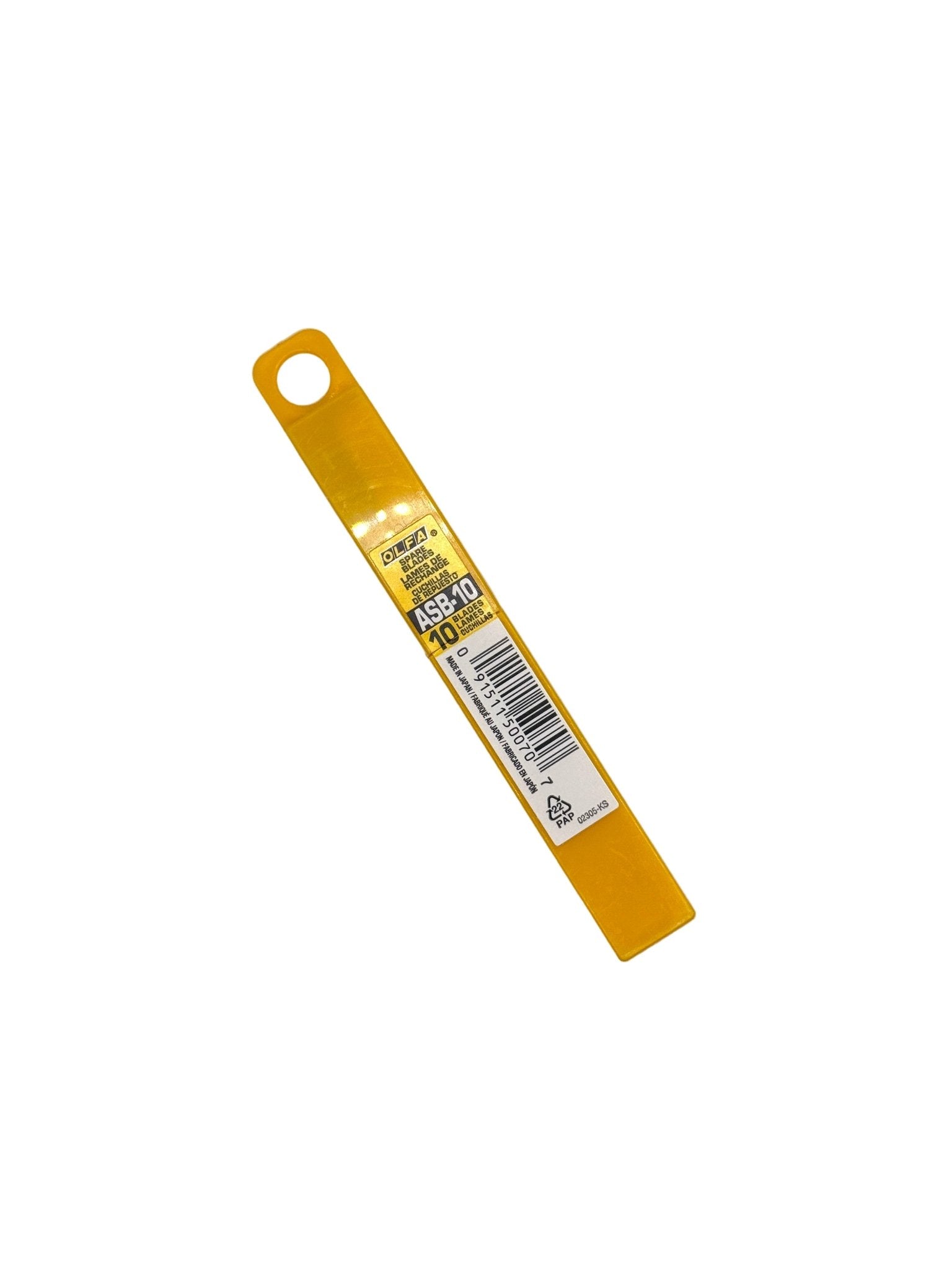OLFA ASB - 10 Stainless Steel Blades – 10 Blades (60 Degree) 9mm, Rust - Resistant - My Store