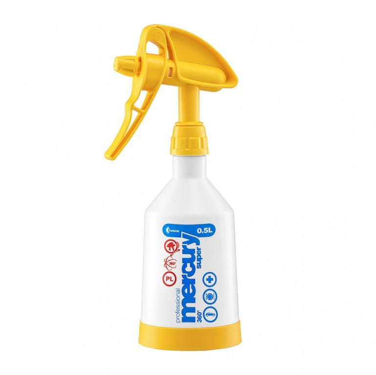 Soap Solution Sprayer — Kwazar Mercury 360 Pro+ .5L, Yellow - Steph Tools