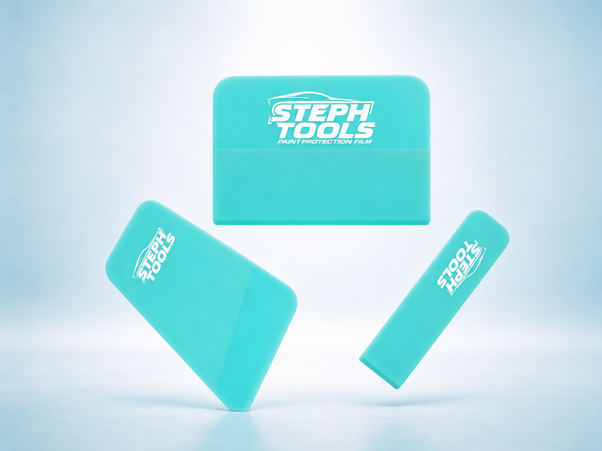 STEPH TOOLS – Premium PPF Squeegee Kit (3 pcs)